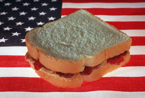 Peanut butter and jelly